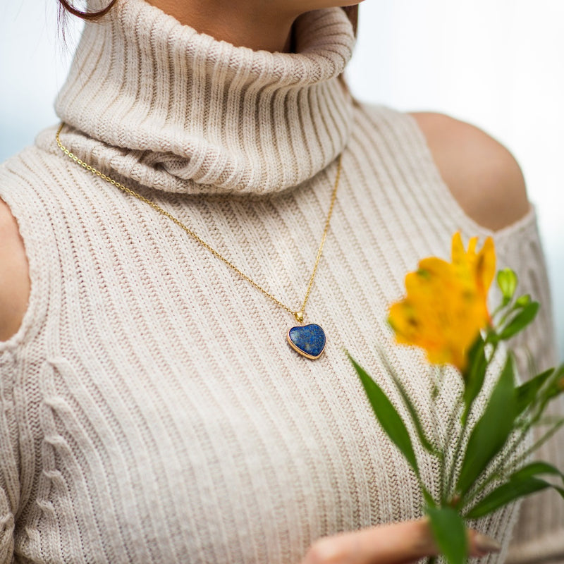 Lapis Lazuli Love Necklace