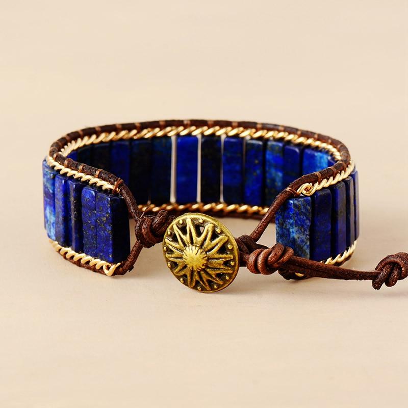 Intense Lapis Lazuli Protection Bracelet