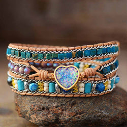 Intense Opal Love Bracelet
