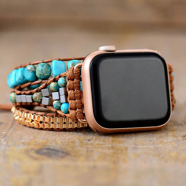 Turquoise Apple Watch Strap