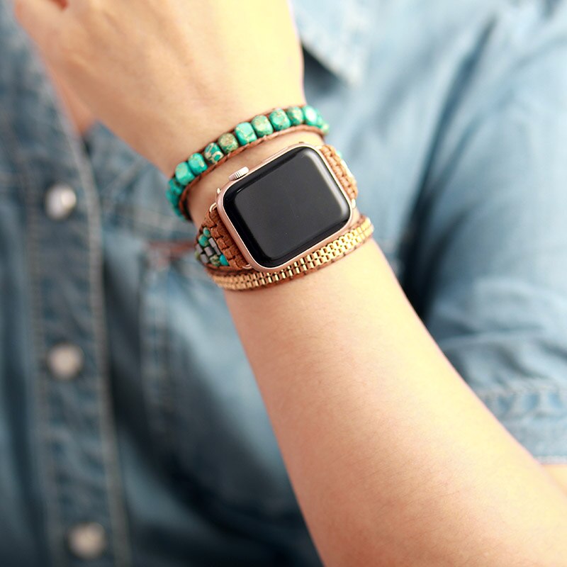 Turquoise Apple Watch Strap
