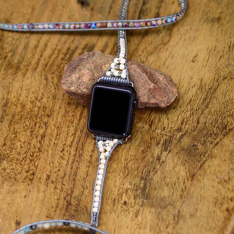 Turquoise & Amazonite Apple Watch Strap