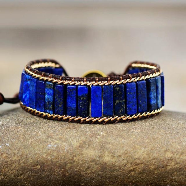 Intense Lapis Lazuli Protection Bracelet